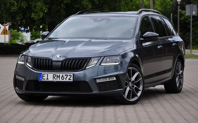 Skoda Octavia cena 69900 przebieg: 205000, rok produkcji 2018 z Poręba małe 781